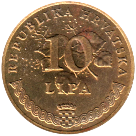 10 lipe, 1995 Reverse