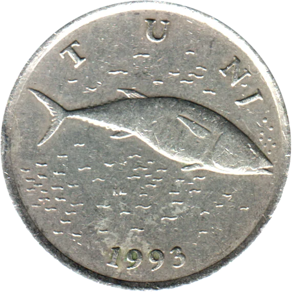 2 Kune, 1993 Obverse