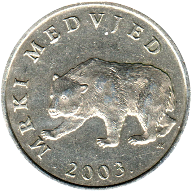 5 Kune, 2003 Obverse