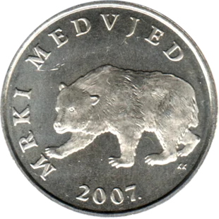 Preview 5 Kune, 2007 obverse