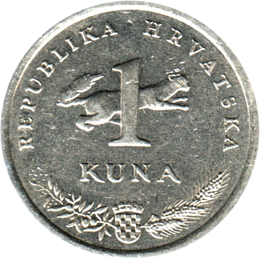 1 Kuna, 2004 Reverse