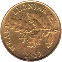 Preview 5 lipe, 2009 obverse