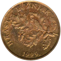 Preview 5 lipe, 1999 obverse
