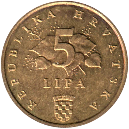 5 lipe, 1999 Reverse