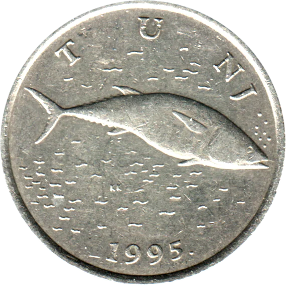 2 Kune, 1995 Obverse