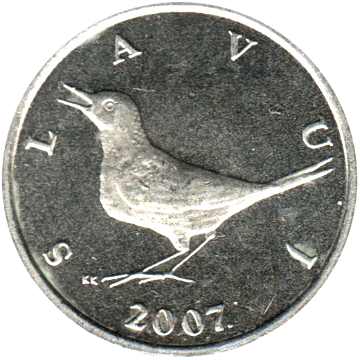 1 Kuna, 2007 Obverse