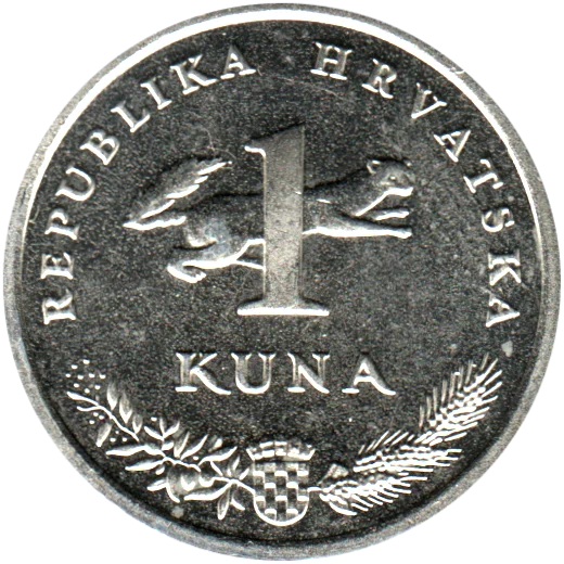 1 Kuna, 2007 Reverse
