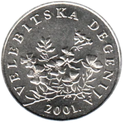 Preview 50 lipe, 2001 obverse
