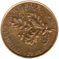 Preview 5 lipe, 1998 obverse