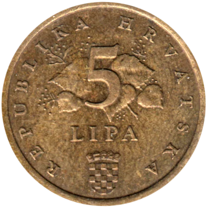 5 lipe, 1998 Reverse