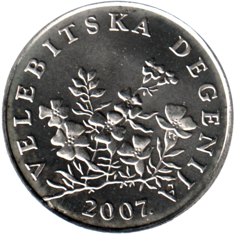 50 lipe, 2007 Obverse