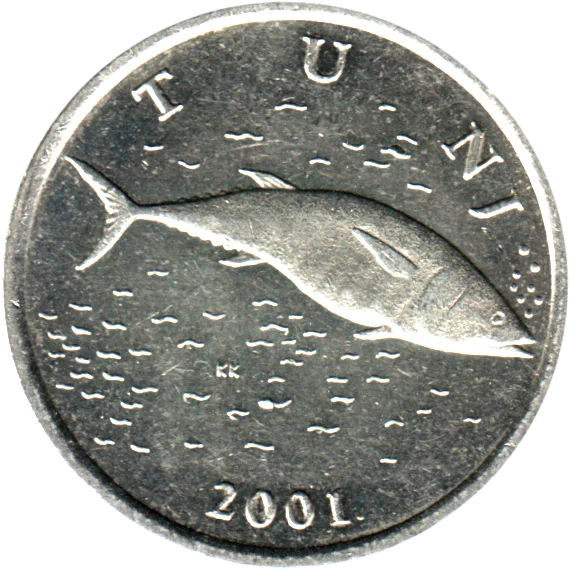2 Kune, 2001 Obverse