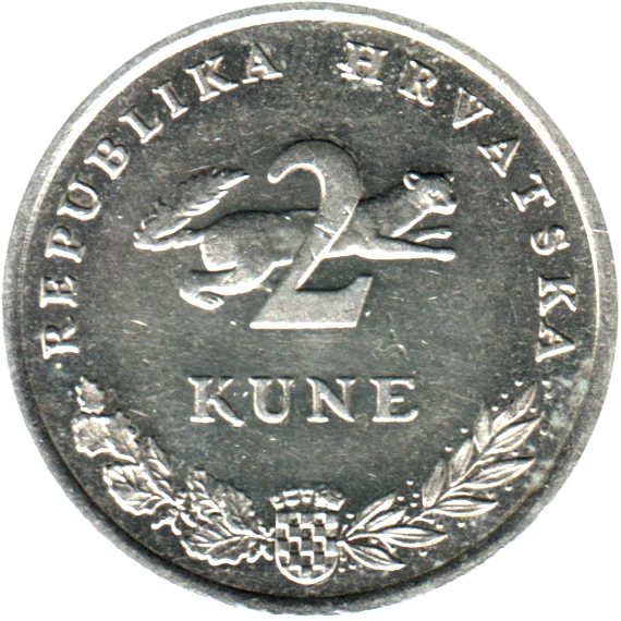 2 Kune, 2001 Reverse