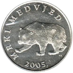 Preview 5 Kune, 2005 obverse