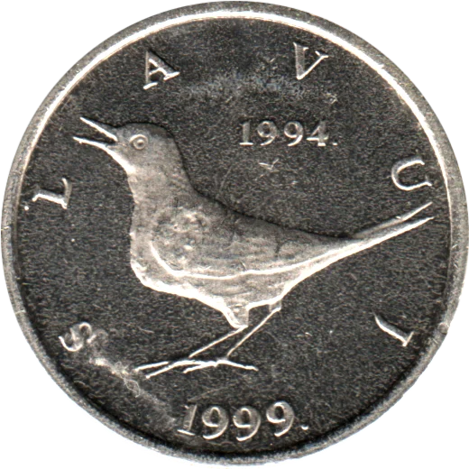1 Kuna, 1999 Obverse
