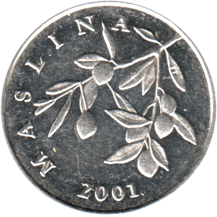 20 lipe, 2001 Obverse