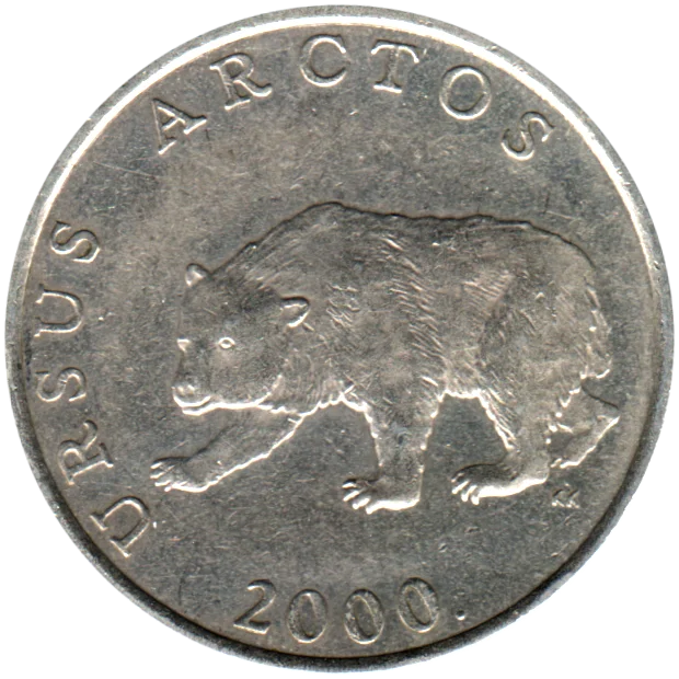 5 Kune, 2000 Obverse