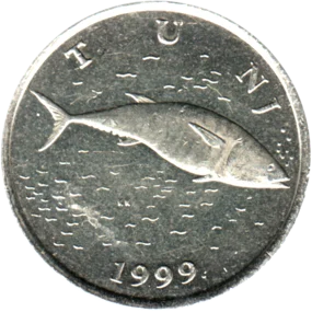 Preview 2 Kune, 1999 obverse