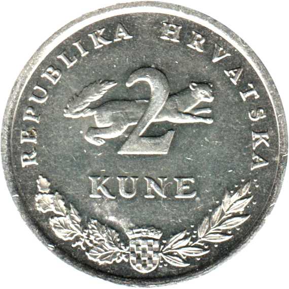 2 Kune, 1999 Reverse