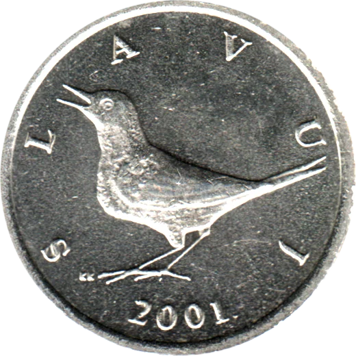 1 Kuna, 2001 Obverse