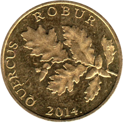 5 lipe, 2014 Obverse