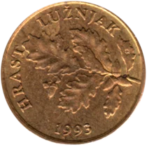 Preview 5 lipe, 1993 obverse
