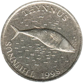Preview 2 Kune, 1998 obverse