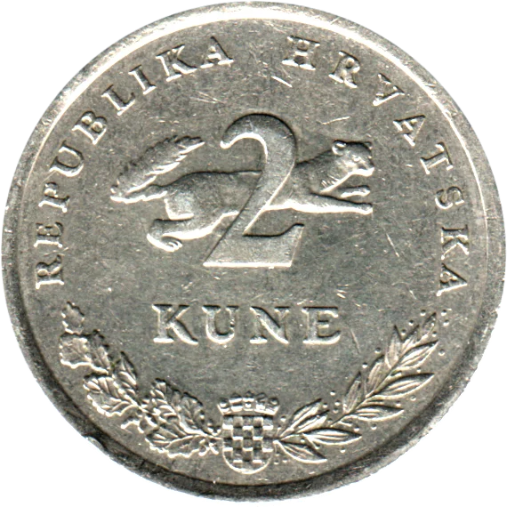 2 Kune, 1998 Reverse
