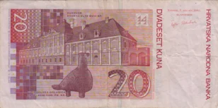 Preview 20 Kune, 2001 obverse