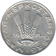 Preview 20 fillér, 1975 obverse