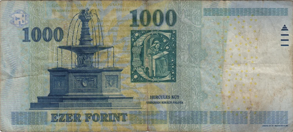 1000 Forint, 2009 Obverse