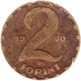 Preview 2 Forint, 1970 reverse