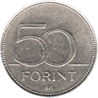 Preview 50 Forint, 2004 reverse