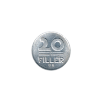 Preview 20 fillér, 1986 reverse