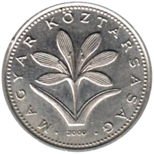 Preview 2 Forint, 2000 obverse