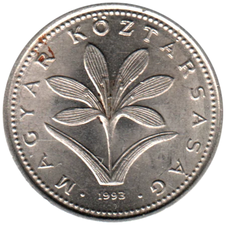 2 Forint, 1993 Obverse