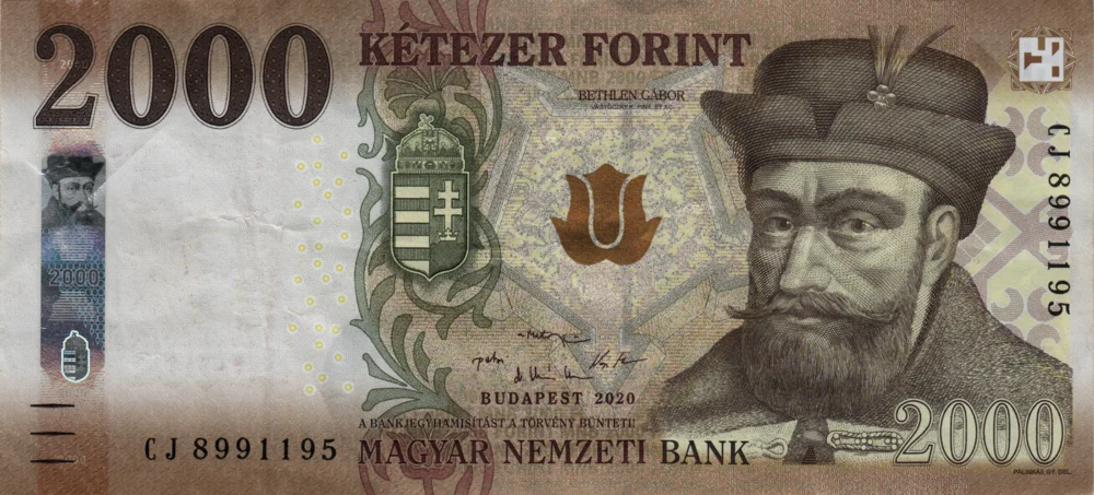 2000 Forint, 2020 Reverse