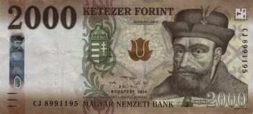 Preview 2000 Forint, 2020 reverse