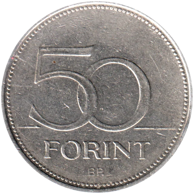 50 Forint, 1993 Reverse