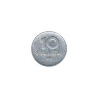 Preview 10 fillér, 1957 reverse