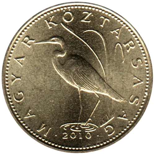 5 Forint, 2010 Obverse