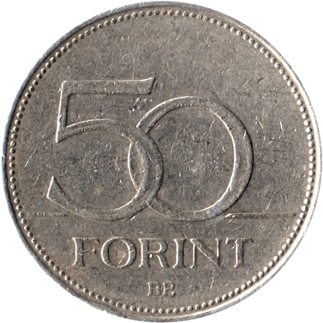 50 Forint, 1995 Reverse