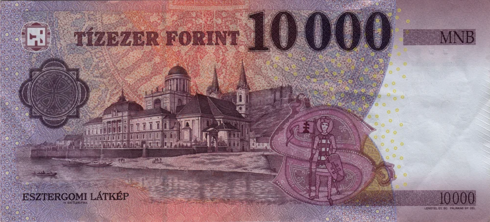 10000 Forint, 2021 Obverse
