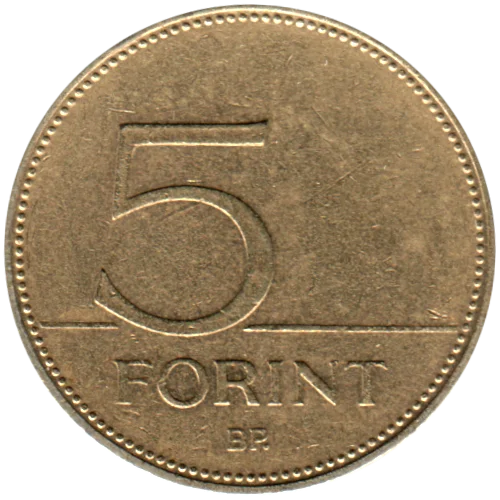 5 Forint, 2000 Reverse