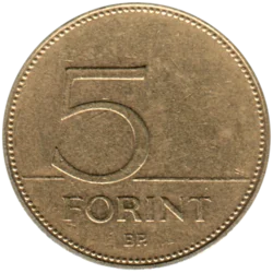 Preview 5 Forint, 2000 reverse