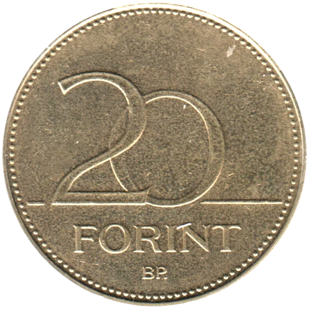 20 Forint, 2012 Reverse