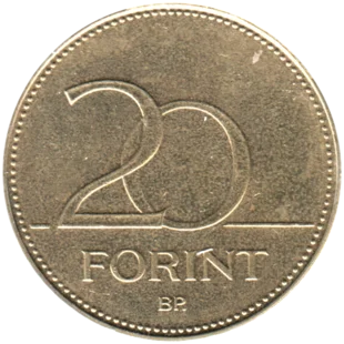 Preview 20 Forint, 2012 reverse