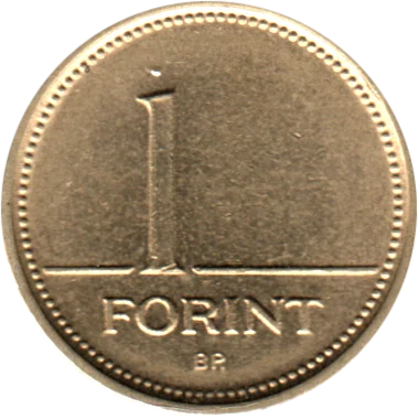 1 Forint, 2004 Reverse