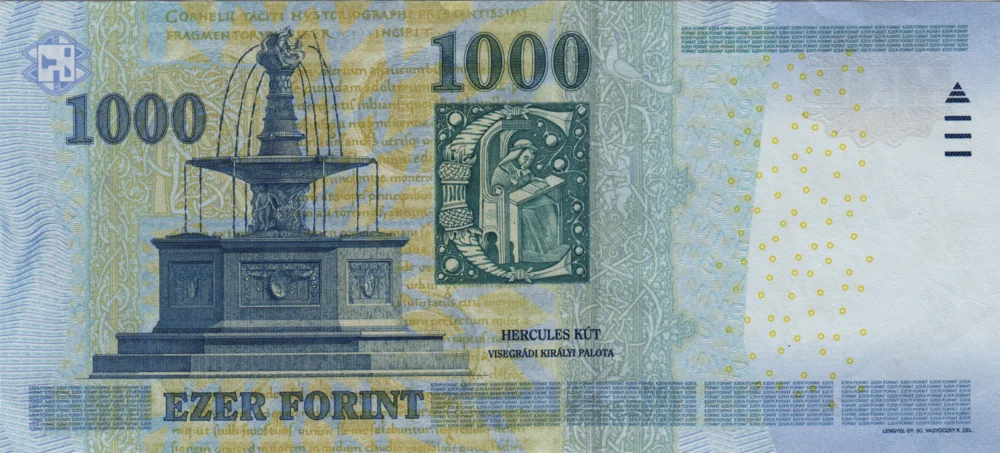 1000 Forint, 2012 Obverse