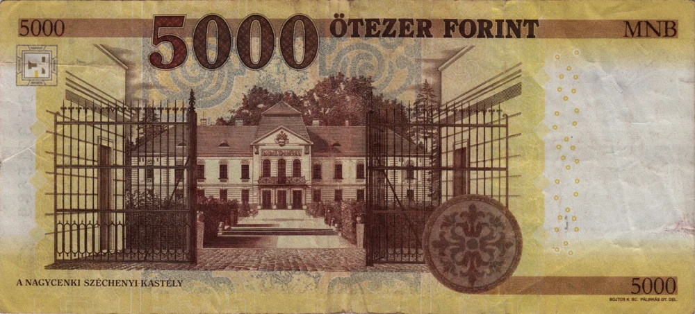 5000 Forint, 2016 Obverse